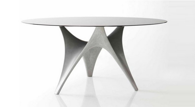 混凝土、混凝土桌子