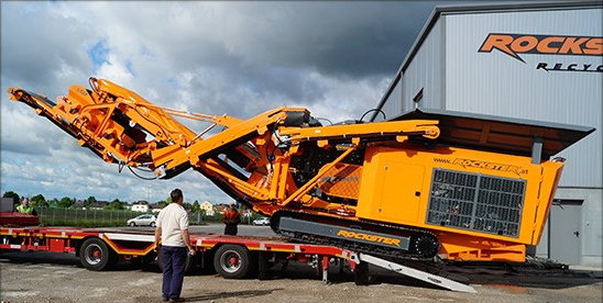 破碎機、移動破碎機