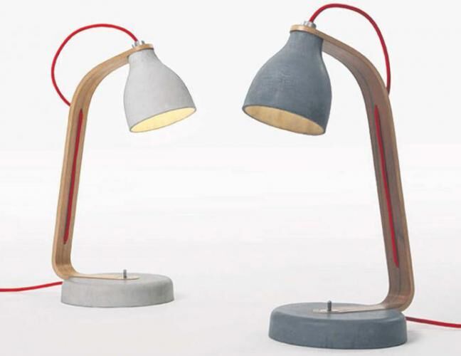 混凝土、Heavy Desk桌燈