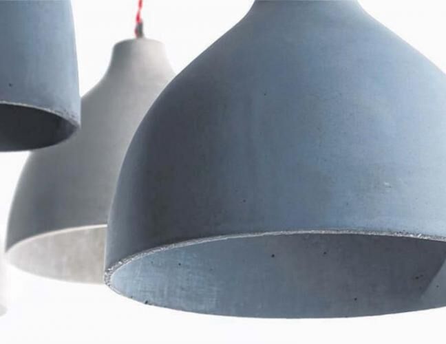 混凝土、Heavy燈罩