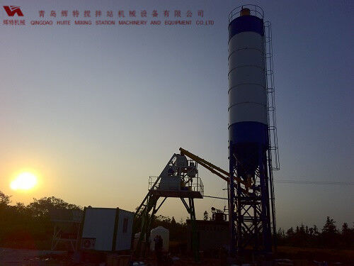 攪拌站HZS35易損件少，維護(hù)簡(jiǎn)單，運(yùn)行費(fèi)用低