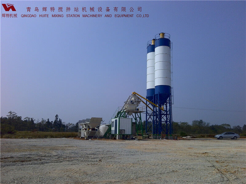 攪拌站HZS35易損件少，維護(hù)簡(jiǎn)單，運(yùn)行費(fèi)用低