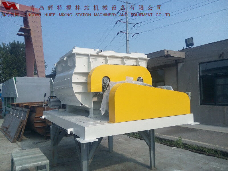 JS750攪拌臂采用偏心式設(shè)計(jì)，延長(zhǎng)使用壽命，青島輝特機(jī)械