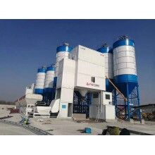 山東建昌分體式水泥倉(cāng)  攪拌站安裝
