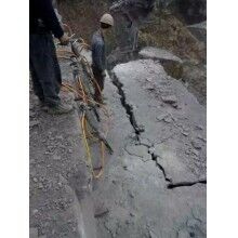 大型無聲拆除石頭用機載分裂機設備