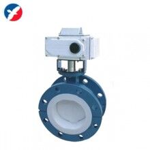 D941F46電動(dòng)襯氟法蘭蝶閥