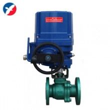 Q941F46防爆電動(dòng)襯氟球閥