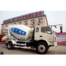 混凝土攪拌運(yùn)輸車4立方，液壓驅(qū)動(dòng)、風(fēng)冷式散熱器