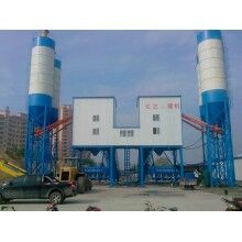 大型HZS120商混攪拌站，水泥攪拌站